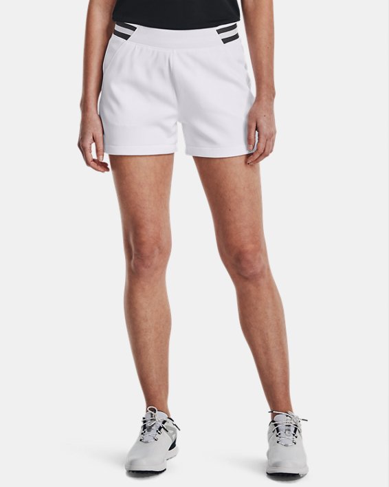 Women's UA Links Club Shorts, White, pdpMainDesktop image number 0